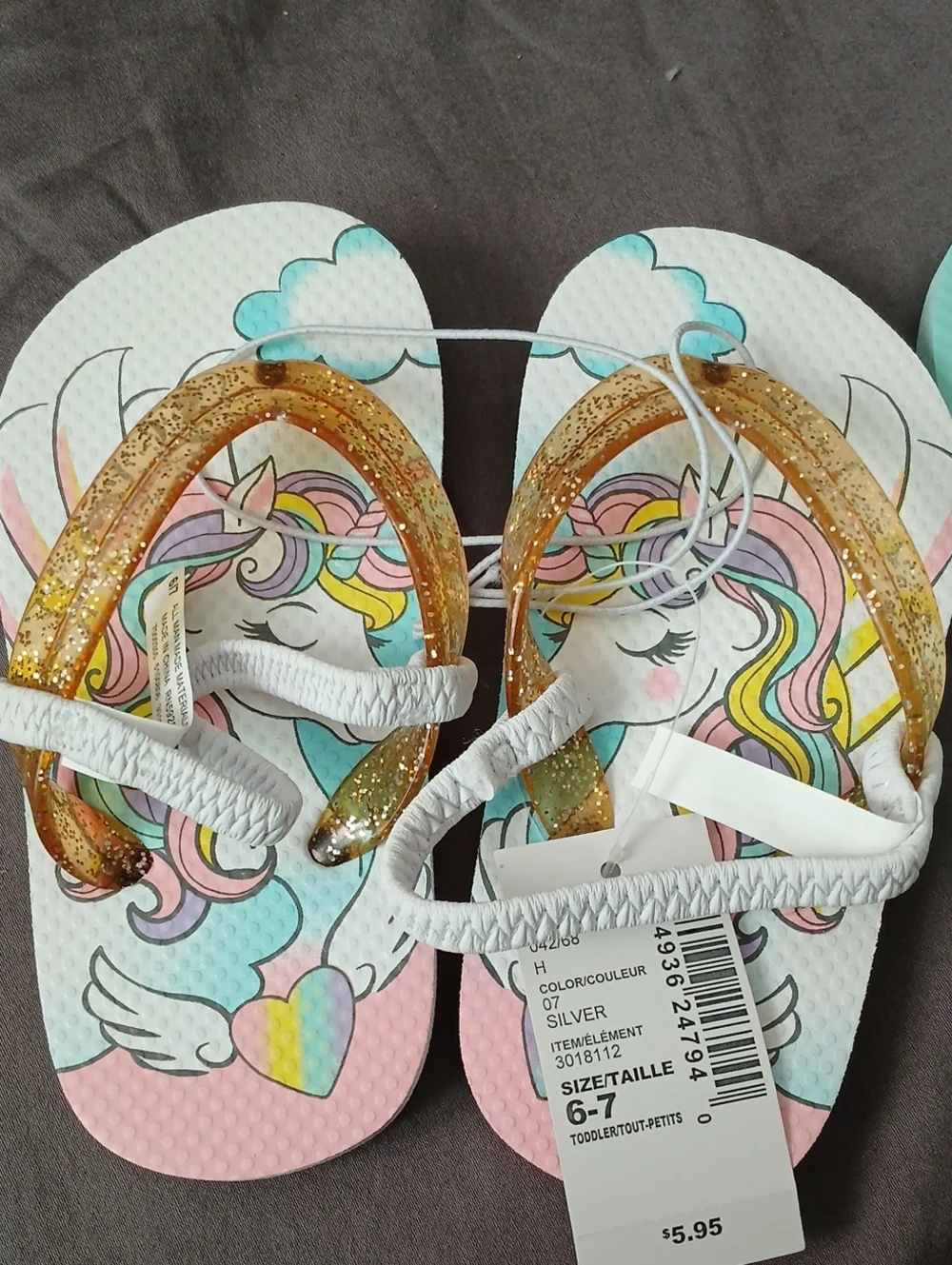 The Children's Place Toddler Girl Flip Flop Lot